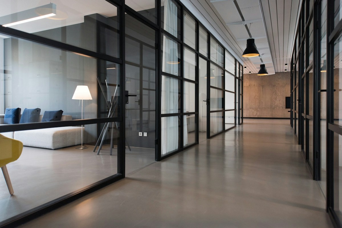 Contemporary spaces shaped by technology